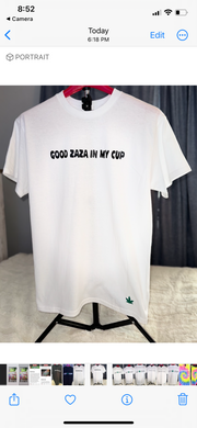 White Cloud Lit Cup Tee Shirt